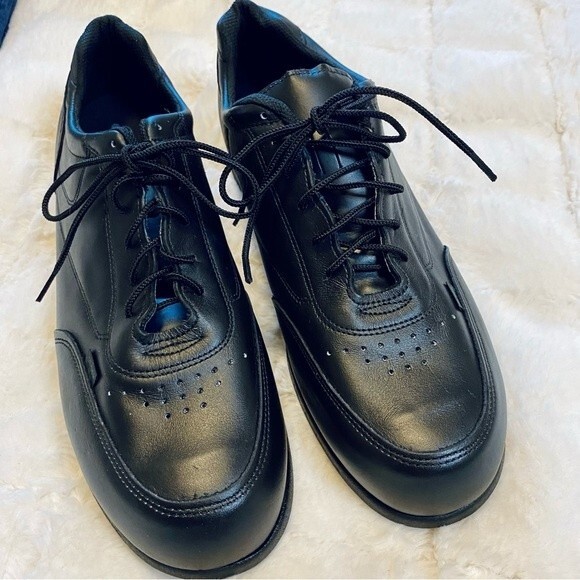 Thorogood Black Oxford Athletic Performance Leather Shoe Size 12 Medium - Picture 3 of 10